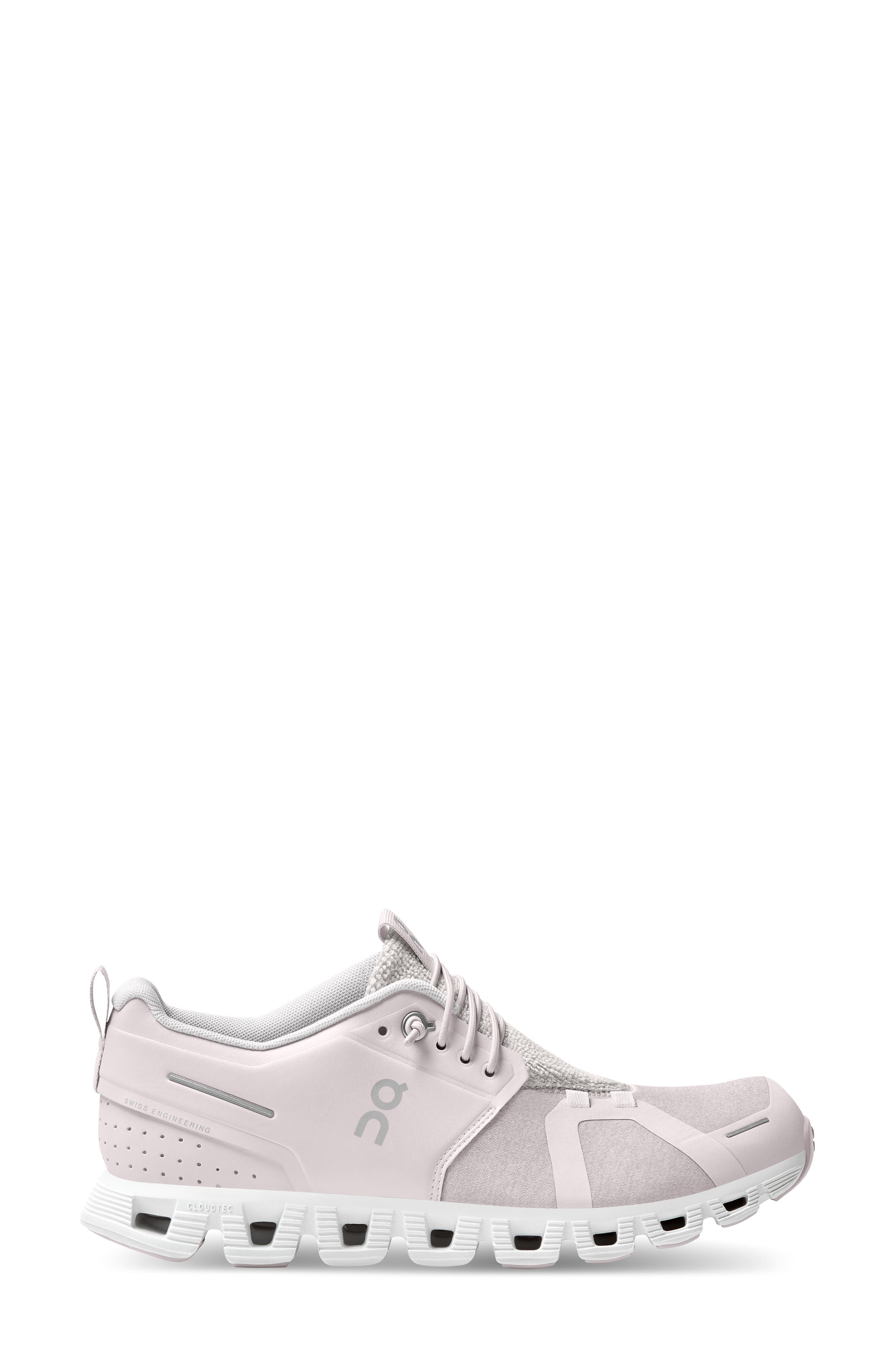 Cloud 5 Terry Running Shoe, Alternate, color, LILY/SAND
