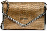Steve Madden Glow Straw Crossbody Bag