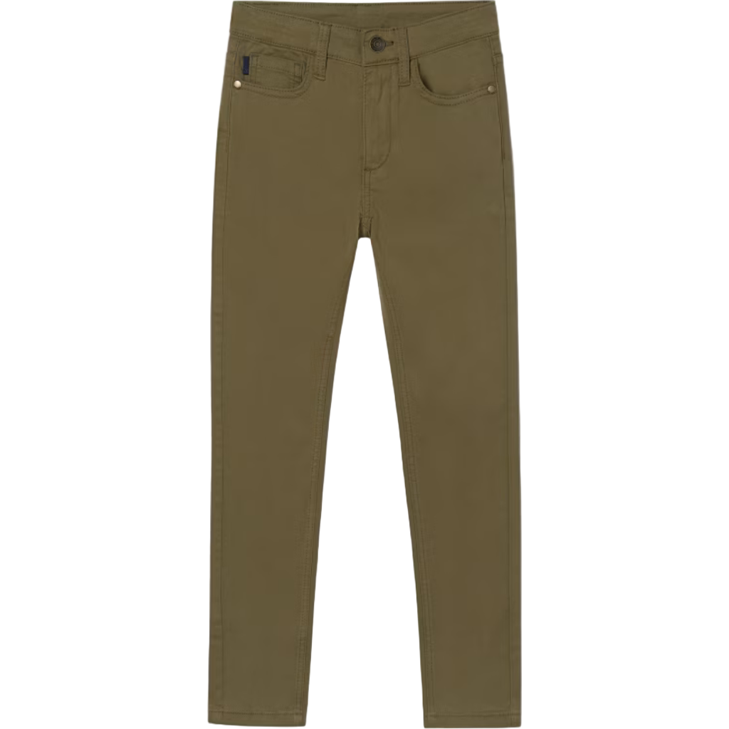Mayoral Button-fastening Trousers In Green