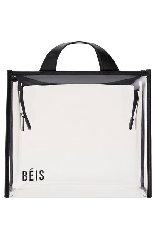 Beis Béis The Clear Stadium Tote In White