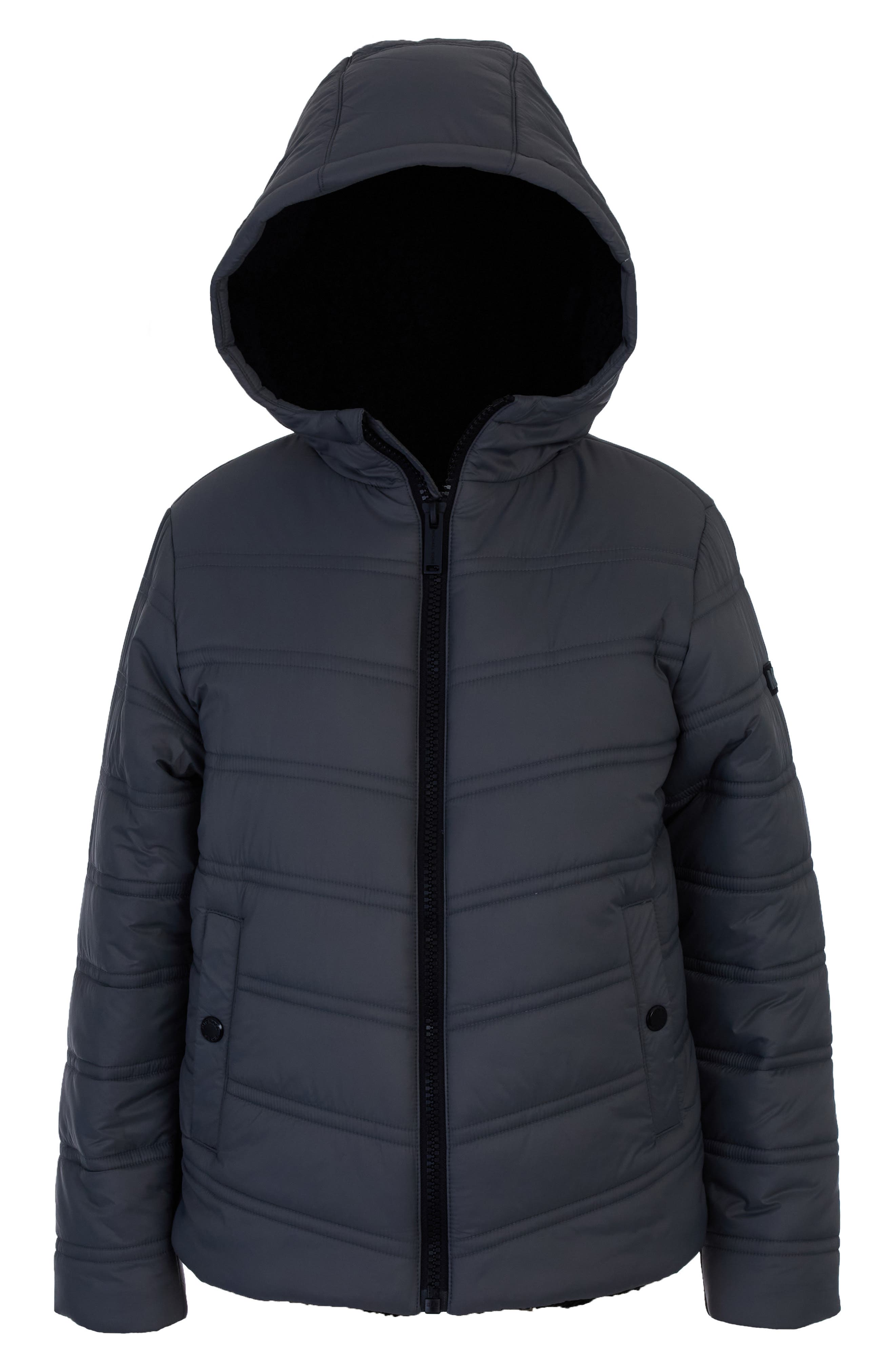Michael Kors Kids' Plush Lined Hooded Puffer Jacket