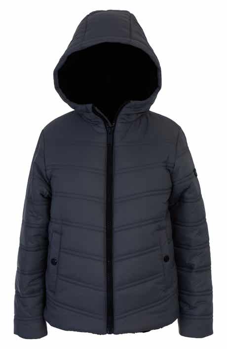 Michael Kors Kids' Plush Lined Hooded Puffer Jacket