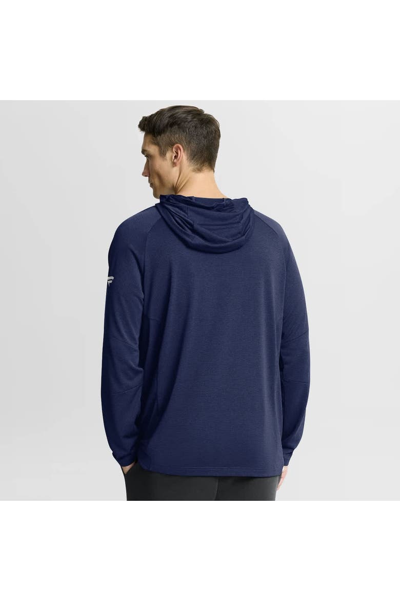 Men's Fanatics Navy Seattle Kraken Authentic Pro Rink Raglan Hoodie, Alternate, color, Navy