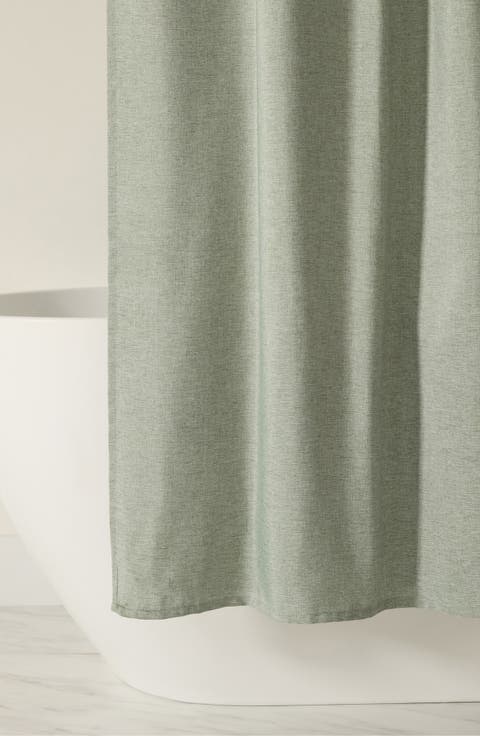 Woven Shower Curtain