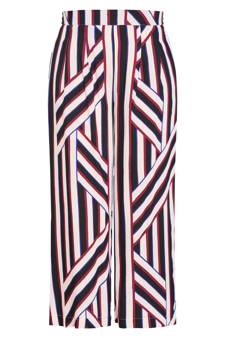 Haylee Striped Wide Leg Pants, Alternate, color, TIMELESS STRIPE