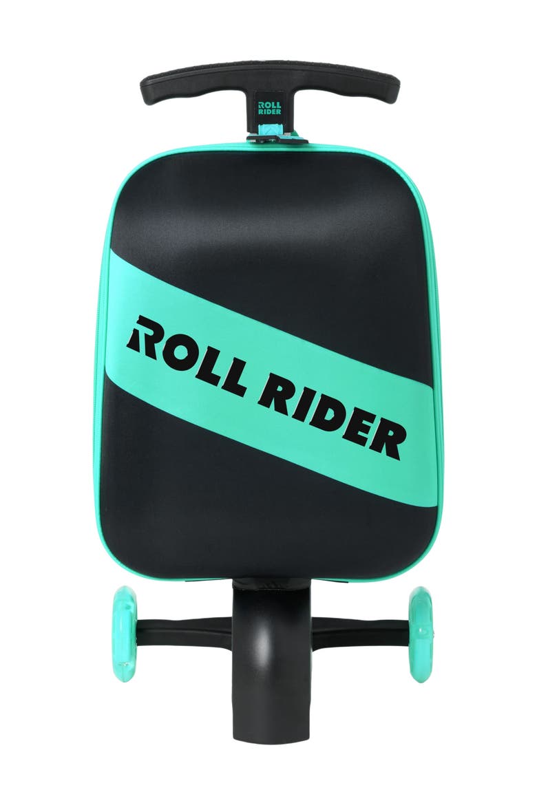 Softside Kids Scooter Suitcase, Main, color, Teal