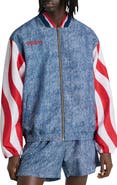 adidas Denim Graph Track Jacket
