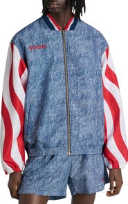 adidas Denim Graph Track Jacket
