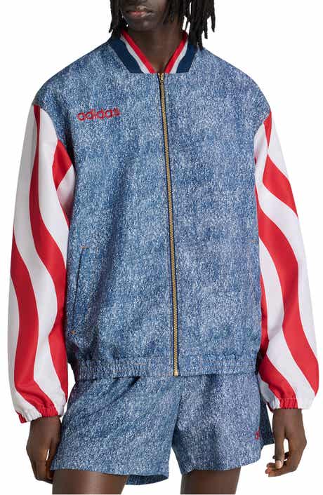 Denim Graph Track Jacket