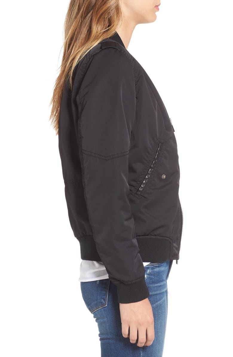 BLANKNYC 'Commuter Sentence' Bomber Jacket, Alternate, color, 