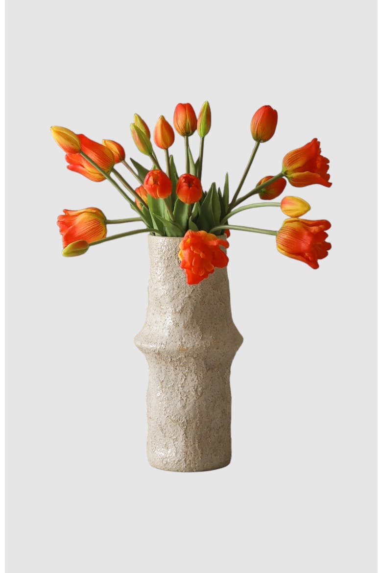 Orange Tulip Bouquet Mixed, Alternate, color, Orange