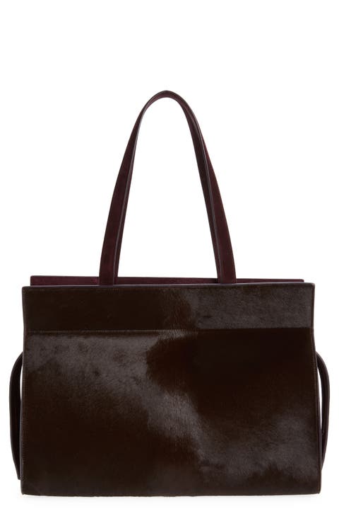 Crosby Genuine Calf Hair Tote