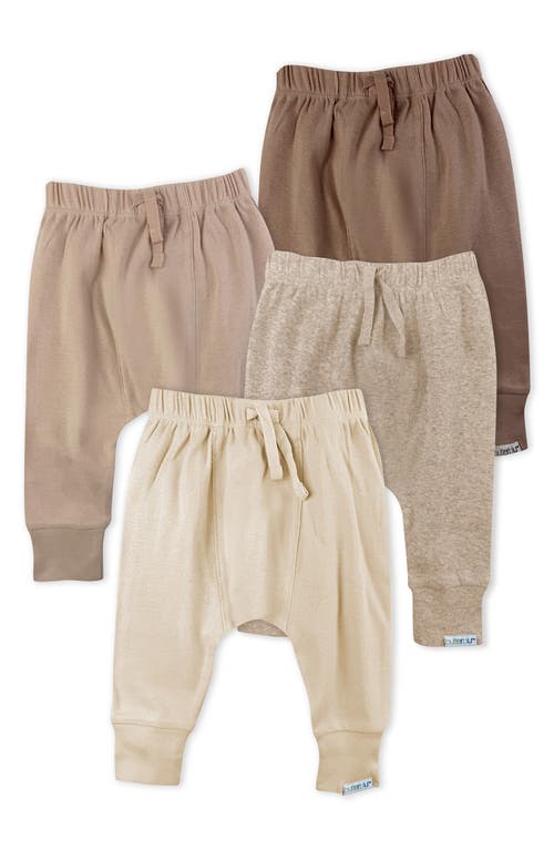 Butterblu Jordan Assorted 4-pack Organic Cotton Joggers In Multi