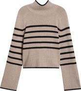 Reformation Brooke Crop Cashmere Turtleneck Sweater