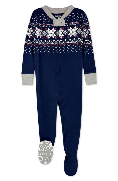 Cruz Snug Fit Footed Pajamas
