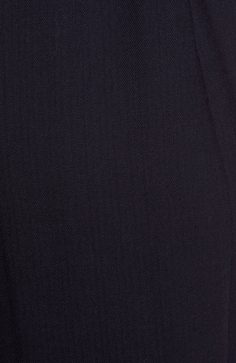 Cole Haan Signature Wool Blend & Leather Coat, Alternate, color, 