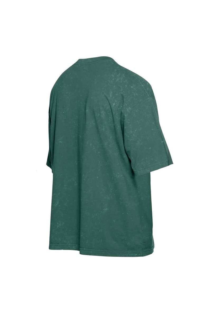 New Era Men's New Era Green Boston Red Sox 2025 City Connect Enzyme Wash Oversized T-Shirt, Alternate, color,