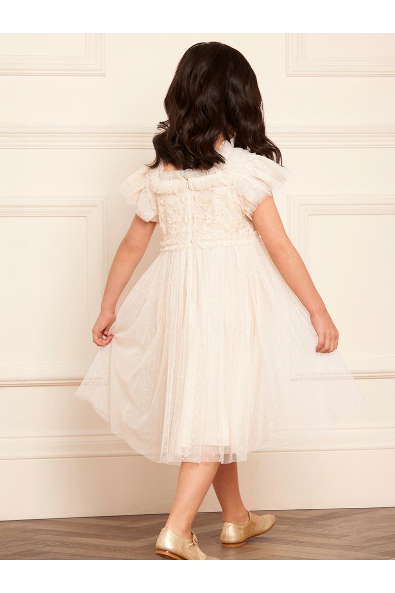 Midsummer Lace Bodice Kids Dress, Alternate, color, Cream