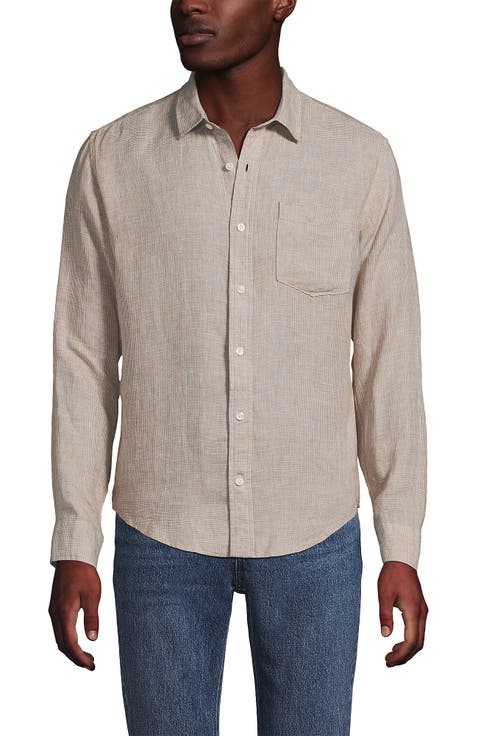 Long Sleeve Linen Shirt