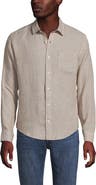 Lands' End Long Sleeve Linen Shirt