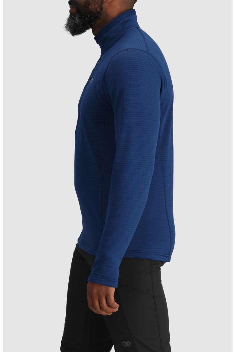 Vigor Half Zip Fleece Pullover, Alternate, color, CENOTE