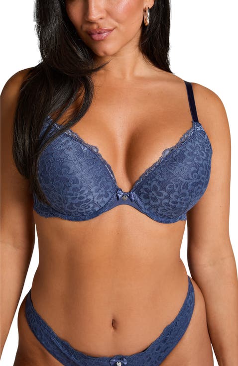 Marine Padded Push-Up Underwired Bra