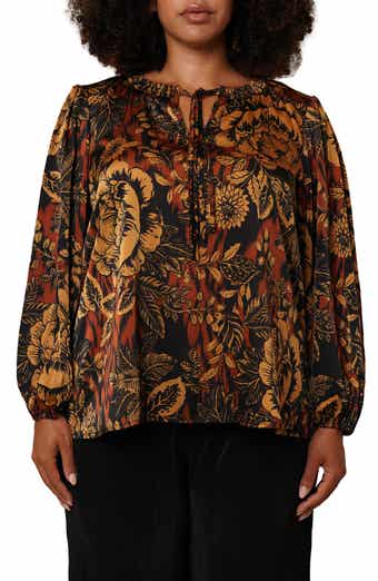 SUNNY LEIGH Tie Front Top