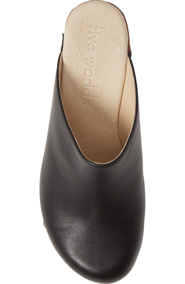 Cordani Zorba Clog, Alternate, color, Black Leather