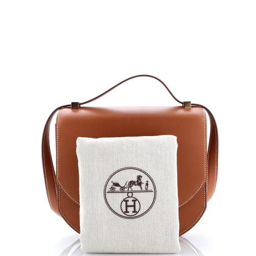 Pre-owned Hermes Hermes Mosaique Au 24 Bag Madame 21 In Gold