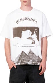 PLEASURES Elevation Heavyweight Cotton Graphic T-Shirt
