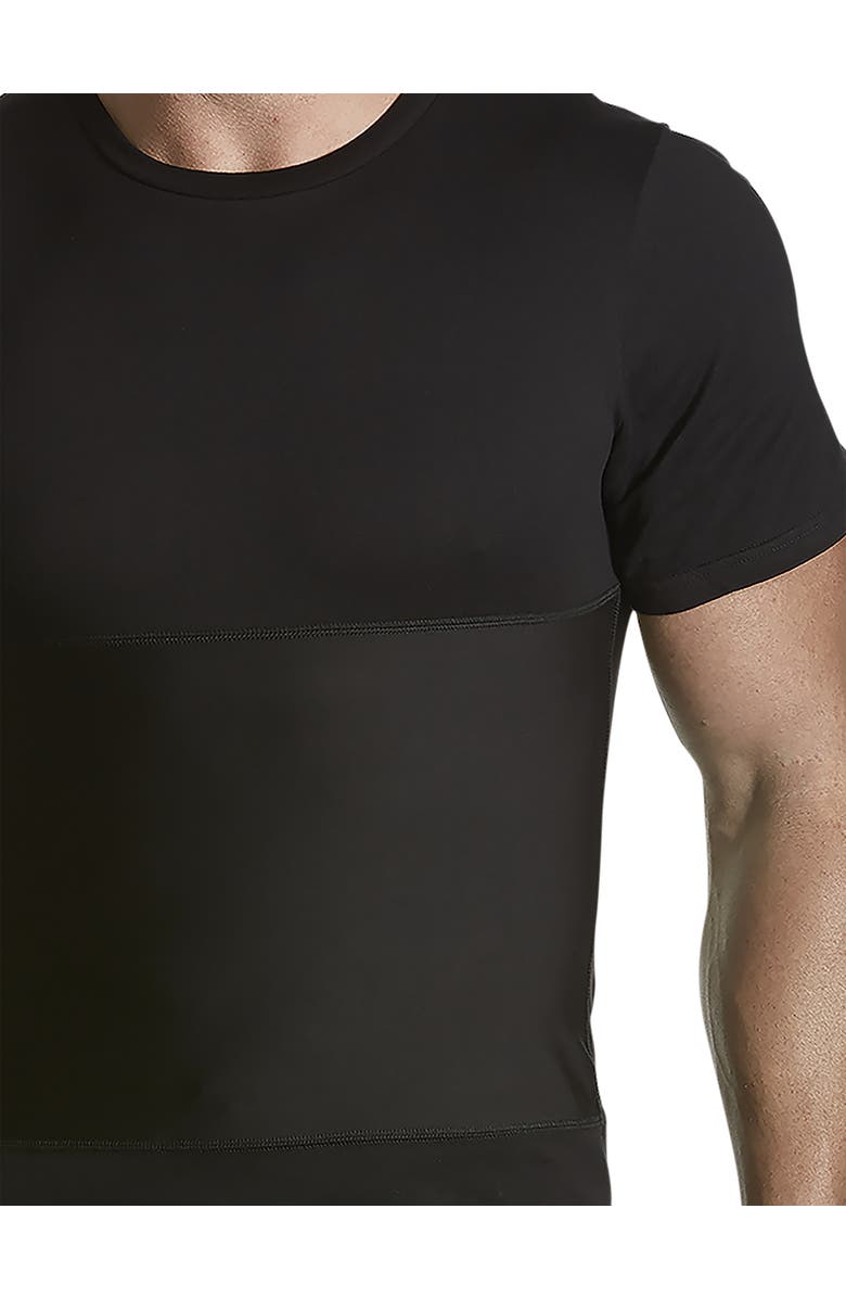 Harbor Bay by DXL Shapewear Crewneck T-Shirt, Alternate, color, Black