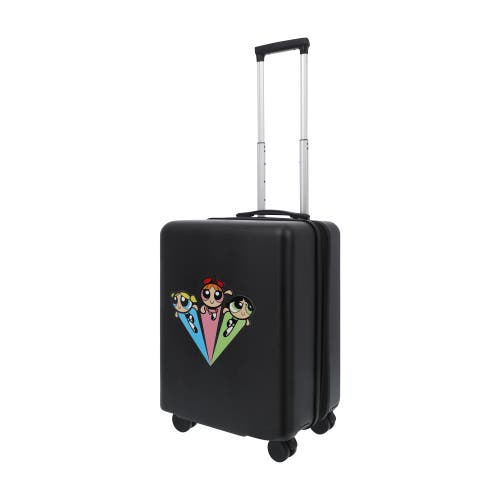 Ful WB POWER PUFF GIRLS 22.5" CARRY-ON LUGGAGE in Black 
