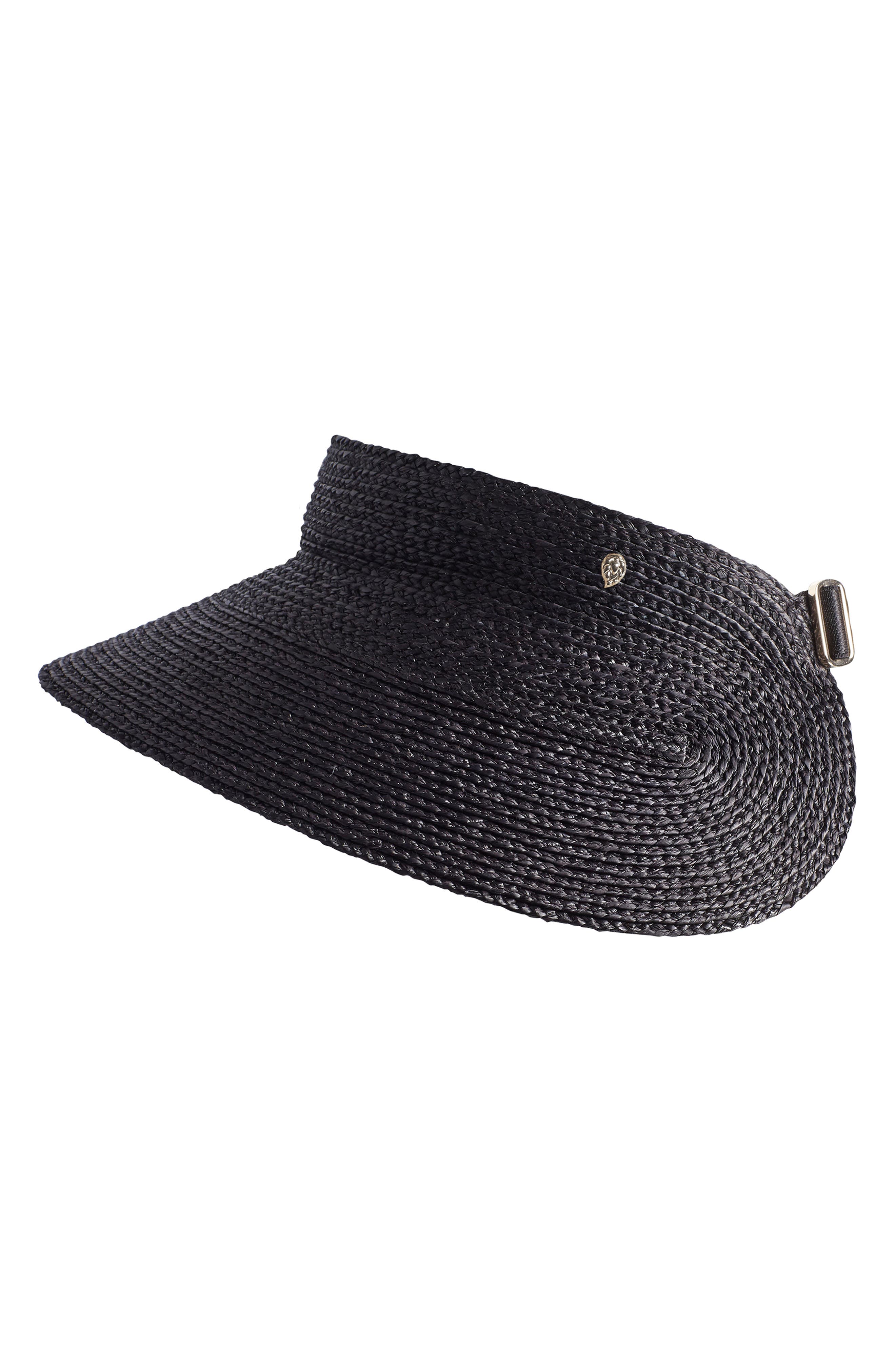 Helen Kaminski Classic Raffia Visor