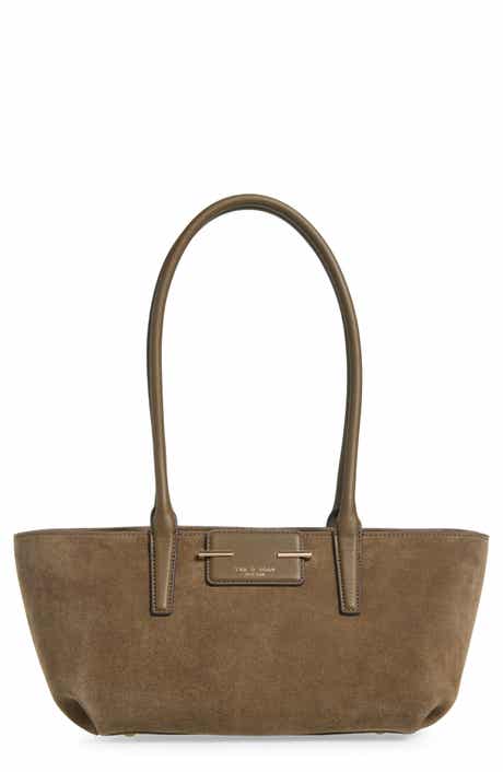 Realm Suede Satchel