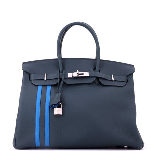 Officier Birkin Bag Limited Edition Togo with Swift 35