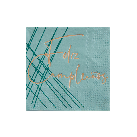 Feliz Cumpleaño Cocktail Napkins