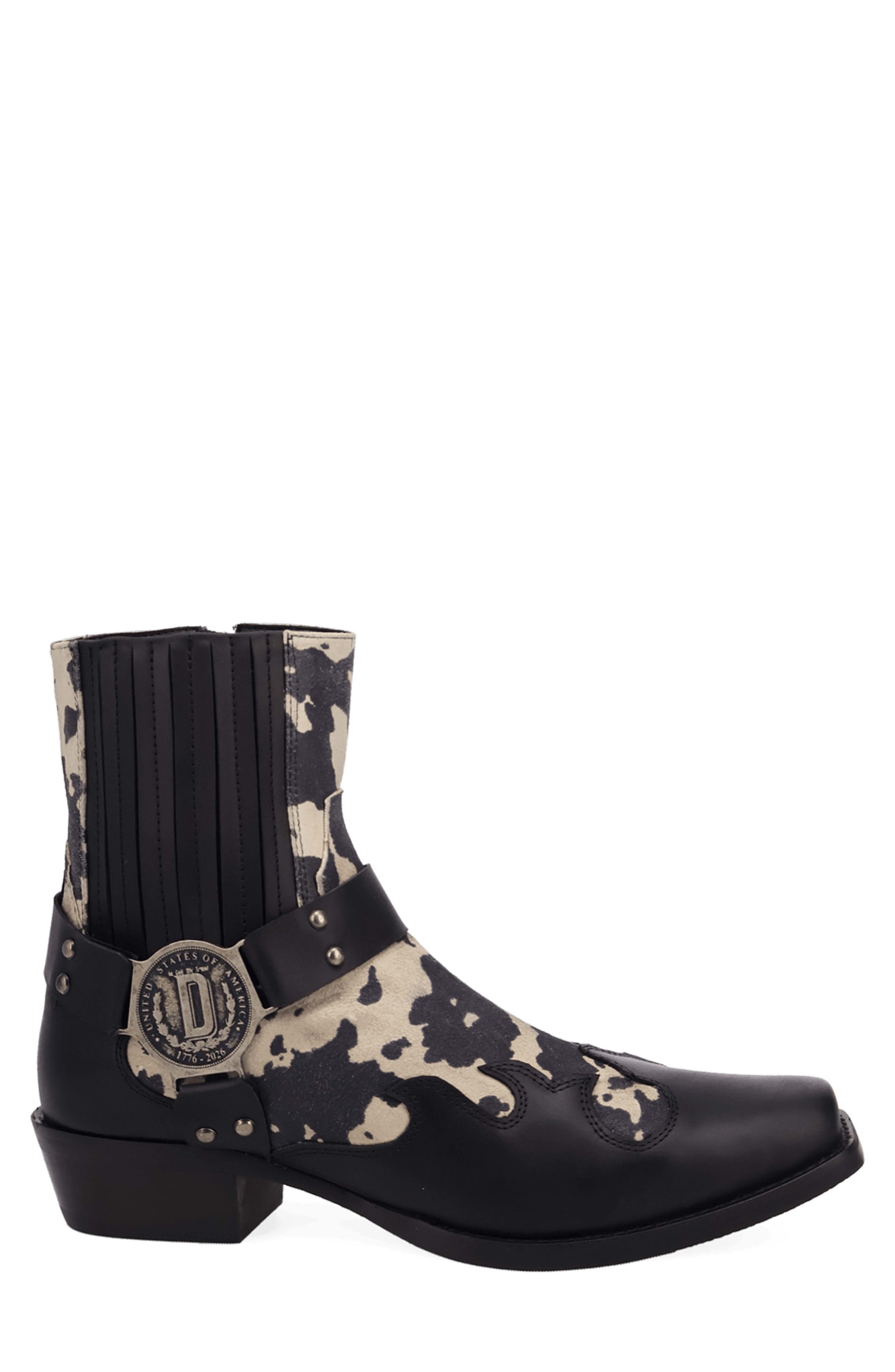 Bandit Boot, Alternate, color, COW PRINT