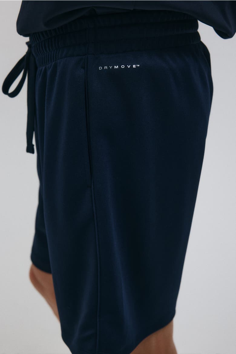 Regular Fit Sports Shorts With Drymove, Alternate, color, Navy blue