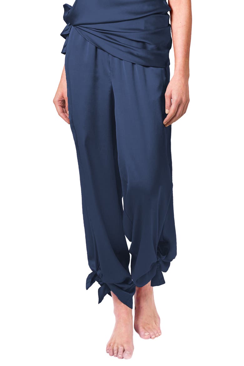 LIGHT CODES Wide Leg Pants, Alternate, color, SAPPHIRE