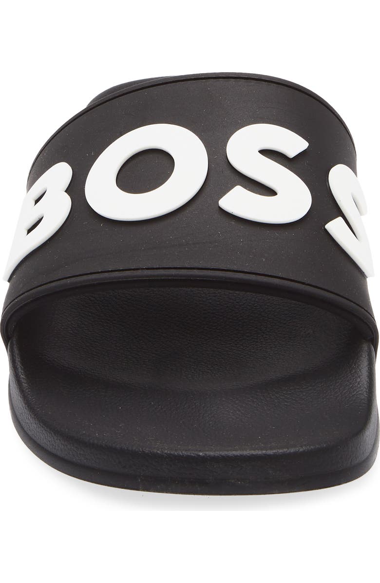 BOSS Kirk Slide Sandal, Alternate, color, Black