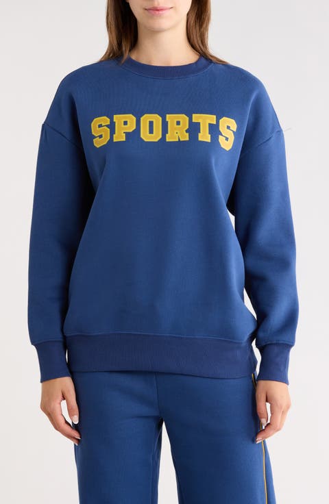 Varsity Vault Fleece Graphic Sweatshirt