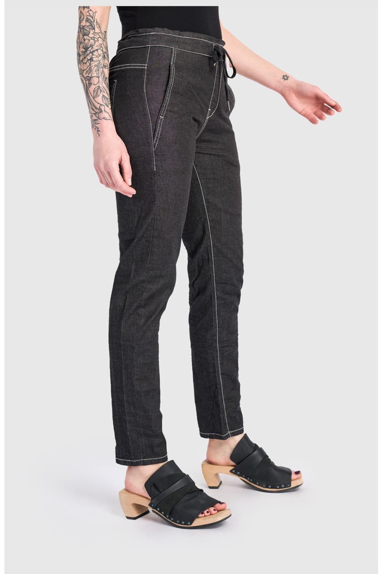 Jet Iconic Stretch Jeans, Alternate, color, Jet