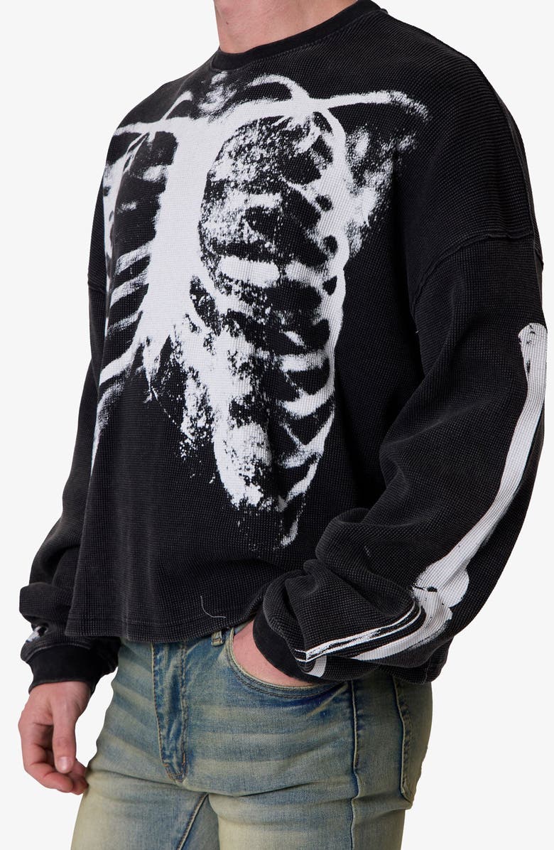 mnml X-Ray Thermal Long Sleeve Graphic T-Shirt, Alternate, color,