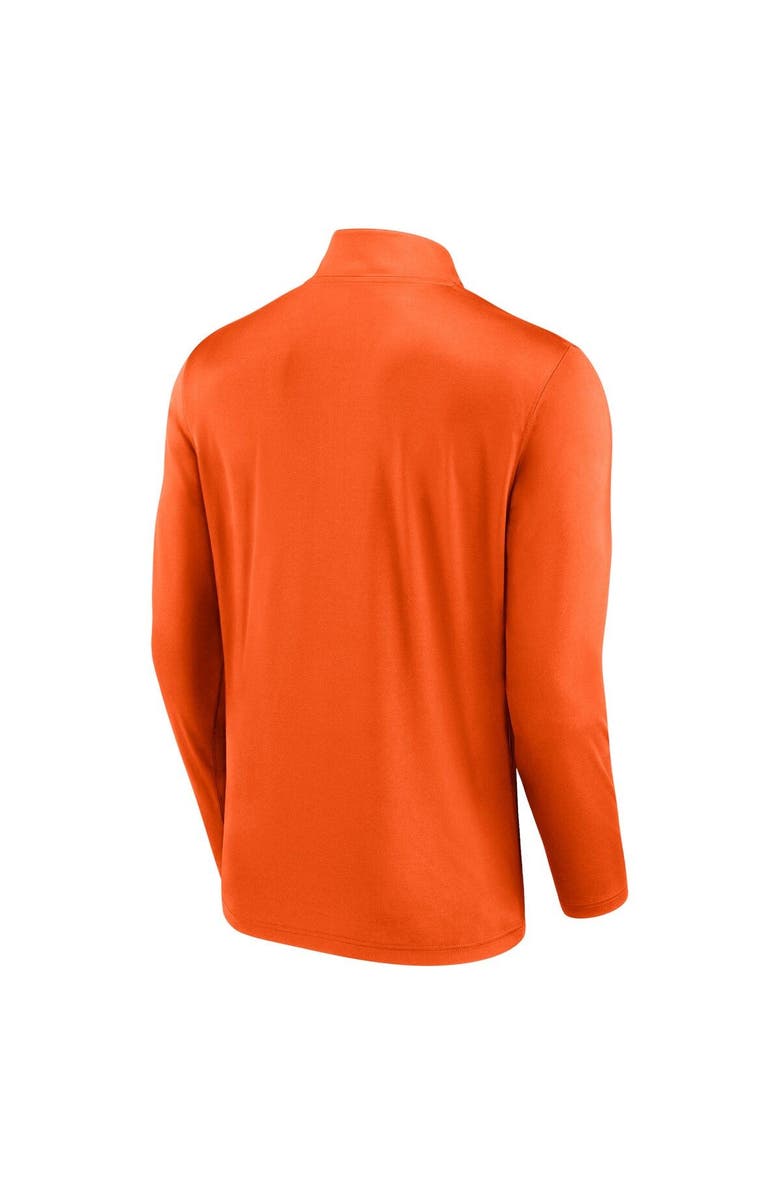 FANATICS Men's Fanatics Branded Orange Oklahoma State Cowboys Underdog Mindset Quarter-Zip Top, Alternate, color, 