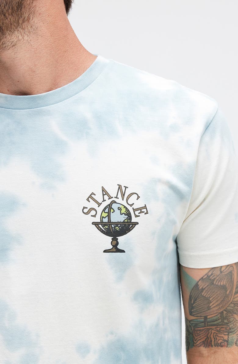 Stance Sol Tie Dye Cotton Graphic T-Shirt, Alternate, color,