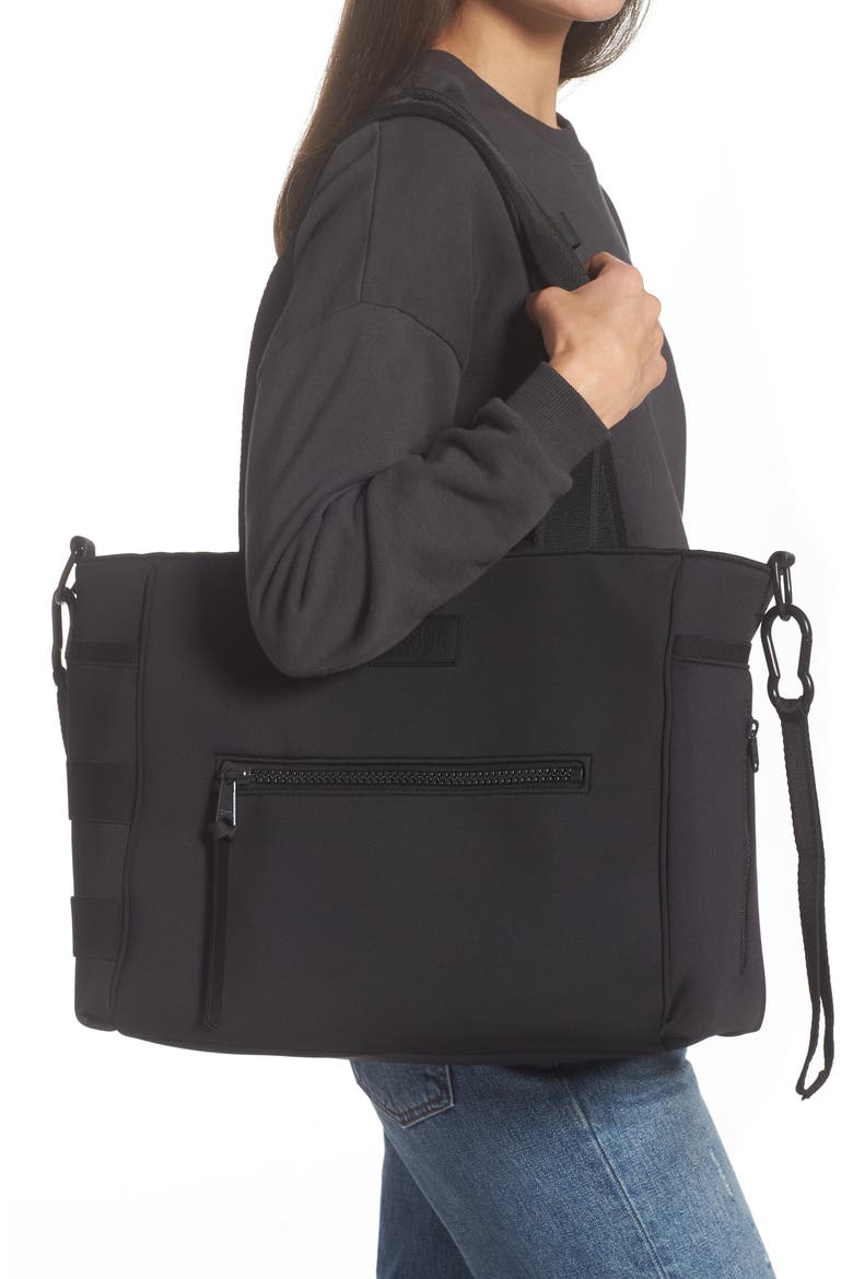Large Wade Diaper Tote, Alternate, color, ONYX