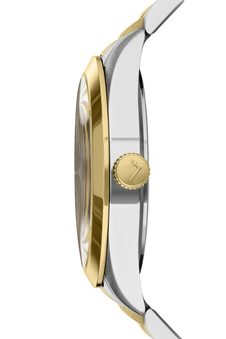 Classic Bracelet Watch, 36mm, Alternate, color, TWO TONE GOLD/SILVER