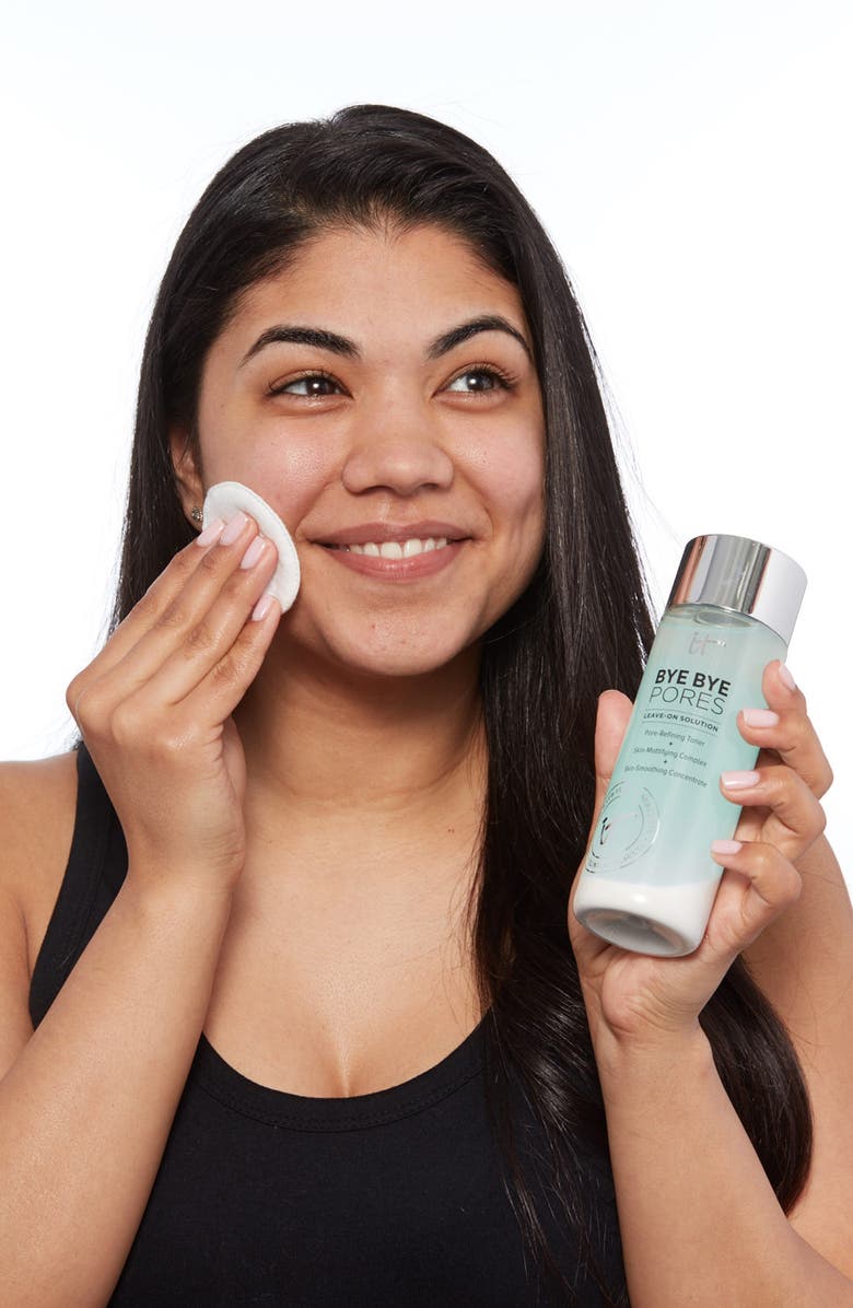 IT Cosmetics Bye Bye Pores Leave-On Solution Pore-Refining Face Toner, Alternate, color, 
