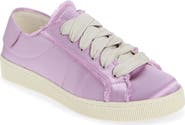 Pedro Garcia Persy Satin Lace-Up Sneaker