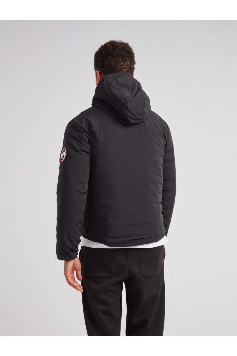 Cosmos Long Sleeve Hooded Jacket, Alternate, color, BLACK